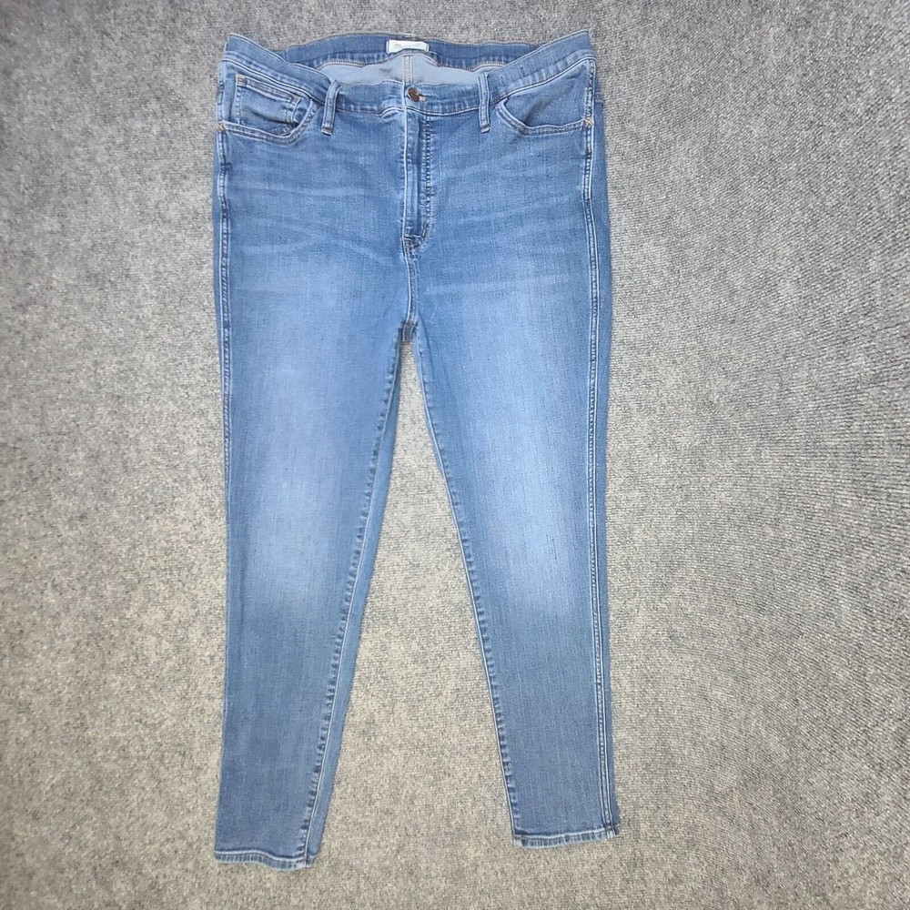 Madewell Womens Jeans Size 35 10" Roadtripper Mom Jeans High Rise Stretch